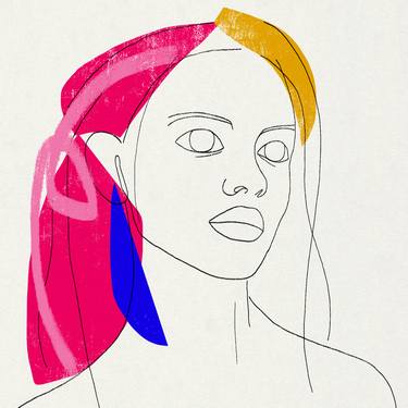 Print of Figurative Women Digital by Luciano Cian