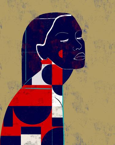 Print of Women Digital by Luciano Cian