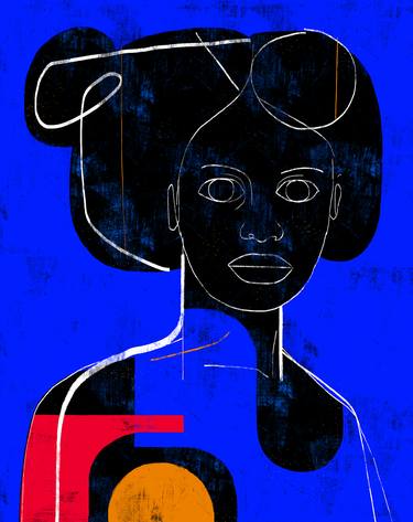 Original Figurative Women Digital by Luciano Cian