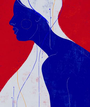 Print of Figurative Women Digital by Luciano Cian