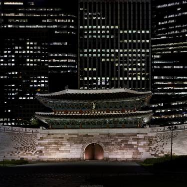 Saatchi Art Artist ANDY H JUNg; Photography, “Sungnyemun Gate _Seoul III_P04_2015_OR - Limited Edition of 10” #art