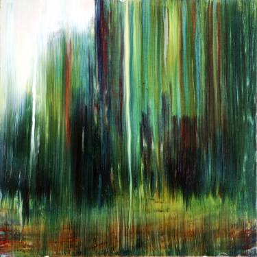 Original Abstract Expressionism Places Painting by Jennifer Williams
