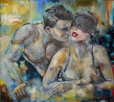 Original Impressionism Love Paintings by Olga Solovey