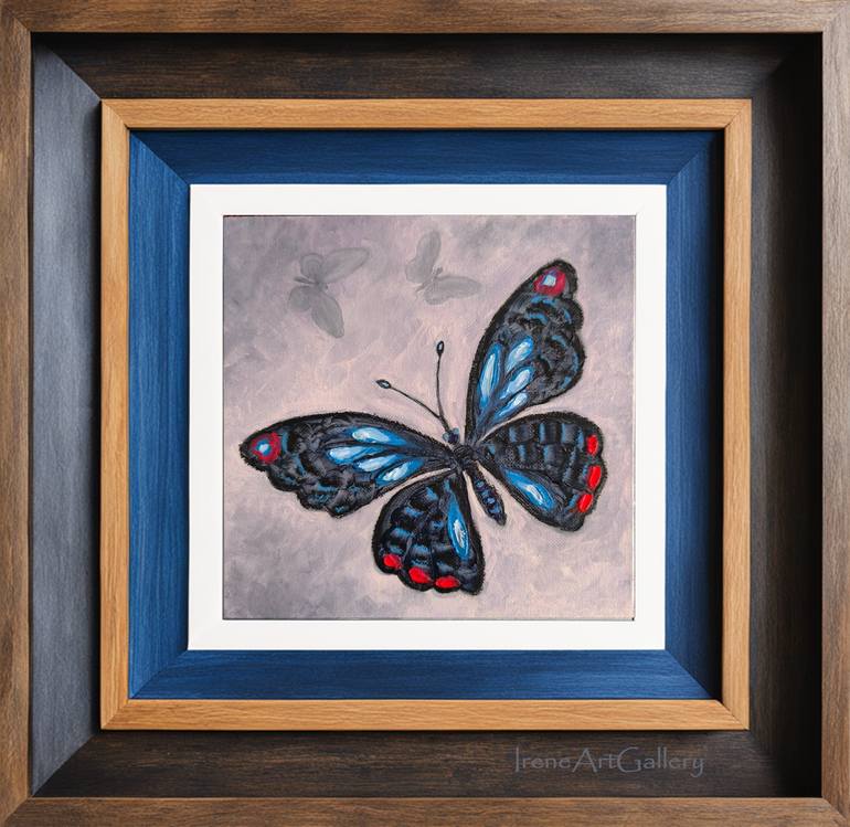 Original Expressionism Animal Painting by Irene Art Gallery