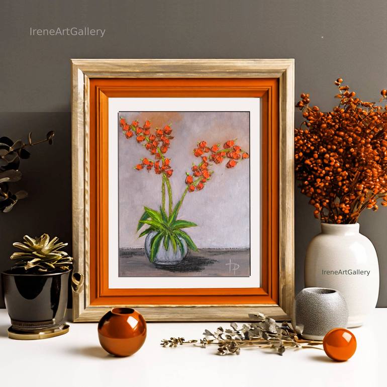 Original Other Floral Painting by Irene Art Gallery