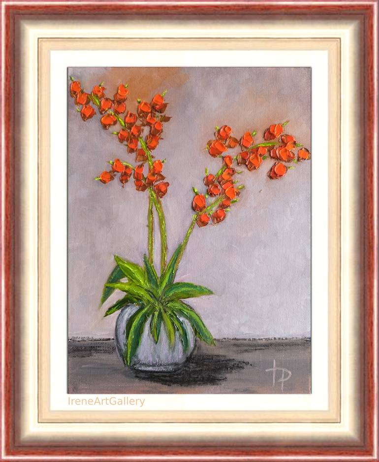 Original Other Floral Painting by Irene Art Gallery