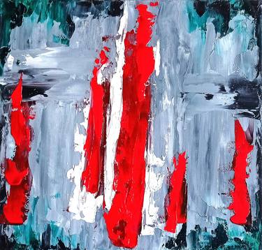 Original Abstract Expressionism Abstract Paintings by Irene ArtGallery