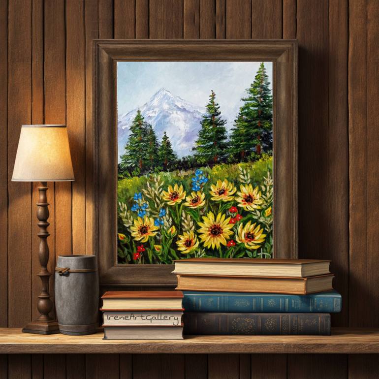 Original Impressionism Landscape Painting by Irene Art Gallery