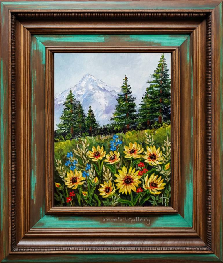 Original Impressionism Landscape Painting by Irene Art Gallery