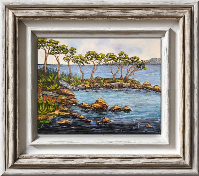 Original Impressionism Seascape Painting by Irene Art Gallery