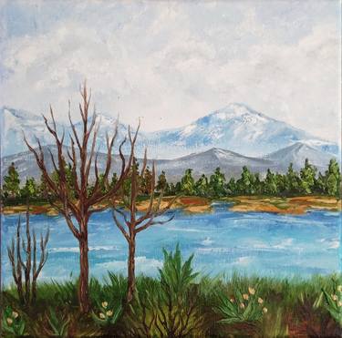 Original Contemporary Landscape Paintings by Irene Artgallery