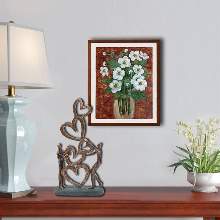 Original Contemporary Floral Painting by Irene ArtGallery