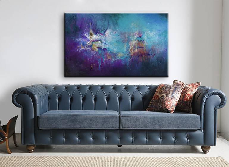 Original Fine Art Abstract Painting by Jenny Bagwill