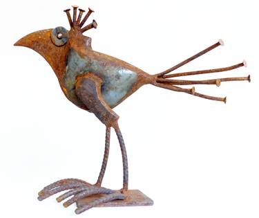 Original Figurative Animal Sculpture by Chris Kircher