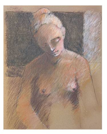 Print of Figurative Nude Drawings by Asfer - Abel Santos Fernandez