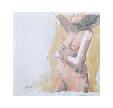 Original Nude Paintings by Asfer - Abel Santos Fernandez