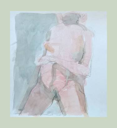Print of Figurative Nude Paintings by Asfer - Abel Santos Fernandez