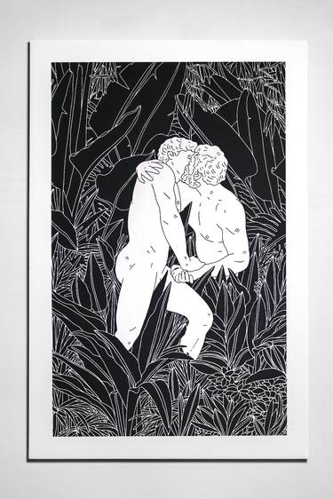 Print of Erotic Paintings by Amit Greenberg