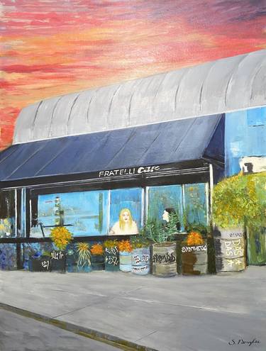 Original Contemporary Places Painting by Sid Borghei