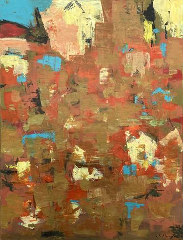 Original Expressionism Abstract Paintings by Sid Borghei