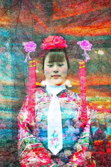 Chinese Girl in Traditional Dress - Limited Edition of 30 thumb
