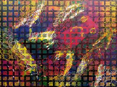 Original Abstract Paintings by Gideon Cohn