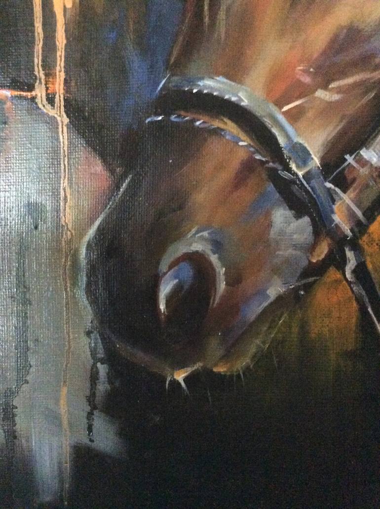 Original Horse Painting by Svetlana Yunusova