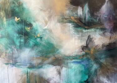 Print of Impressionism Abstract Paintings by Lisa Taylor King