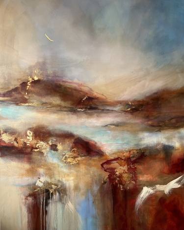 Print of Landscape Paintings by Lisa Taylor King