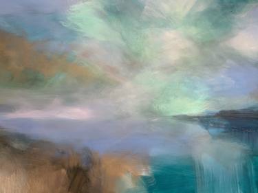 Print of Abstract Expressionism Landscape Paintings by Lisa Taylor King