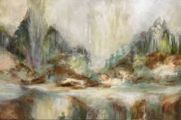 Saatchi Art Artist Lisa Taylor King; Painting, “When The Water Stills” #art