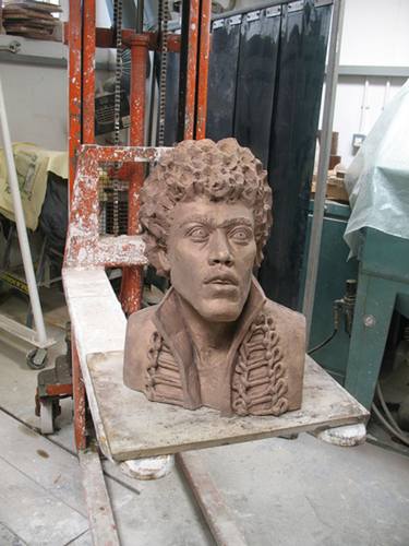 Original Portrait Sculpture by Chris Cudlip