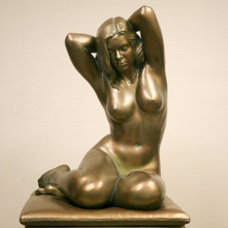 Original Modern Women Sculpture by Yury Kazantsev