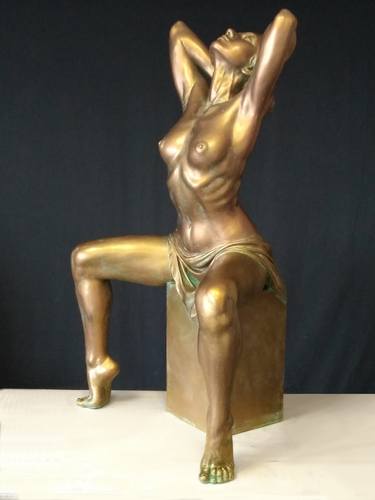 Original Women Sculpture by Yury Kazantsev
