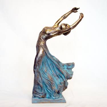 Original Women Sculpture by Yury Kazantsev