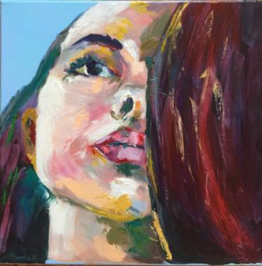 Print of Expressionism Portrait Paintings by Ana Golovic