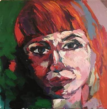 Print of Figurative Portrait Paintings by Ana Golovic