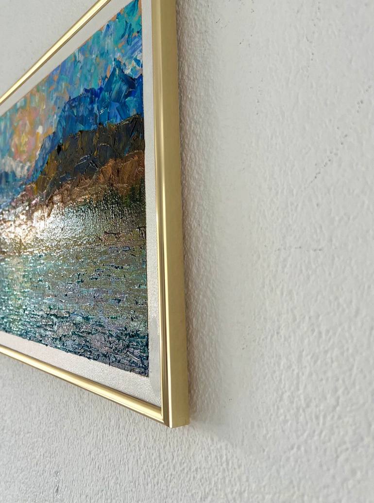 Original Contemporary Seascape Painting by Vik Schroeder
