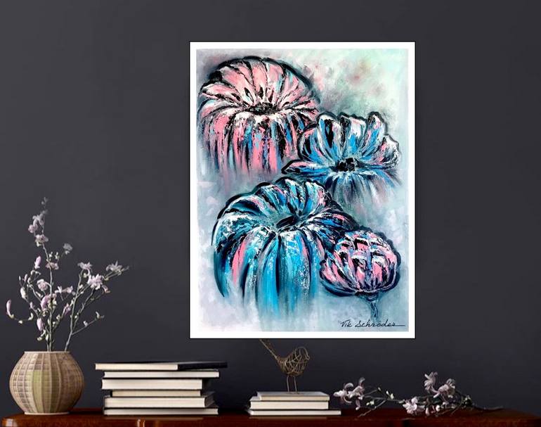 Original Fine Art Floral Painting by Vik Schroeder