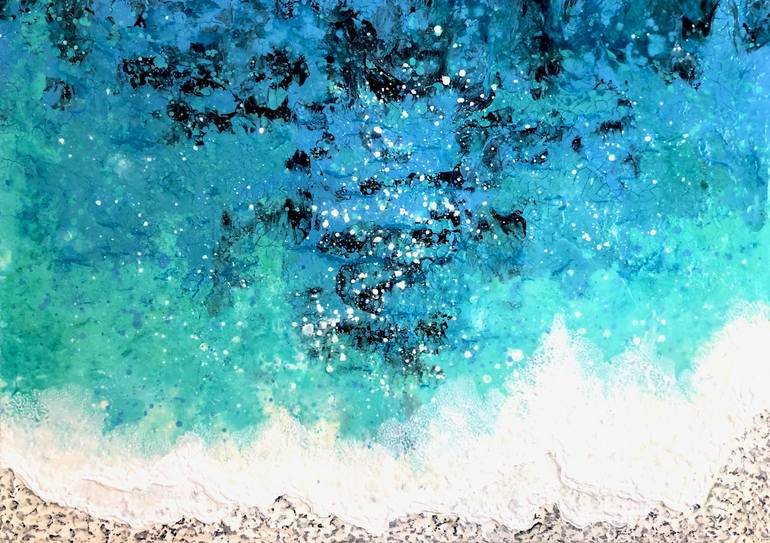 Original Impressionism Water Painting by Vik Schroeder