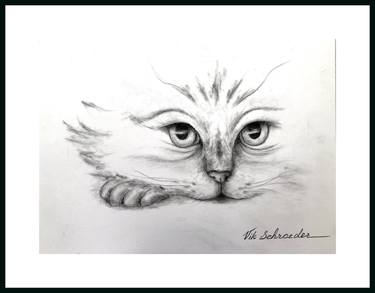Original Minimalism Animal Drawings by Vik Schroeder