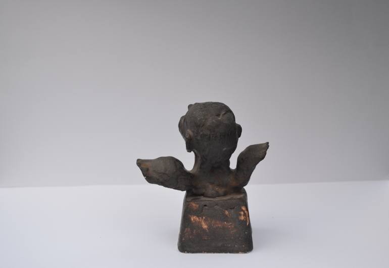 Original Modernism Men Sculpture by Arvydas Uldukis