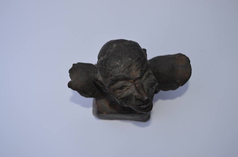 Original Modernism Men Sculpture by Arvydas Uldukis