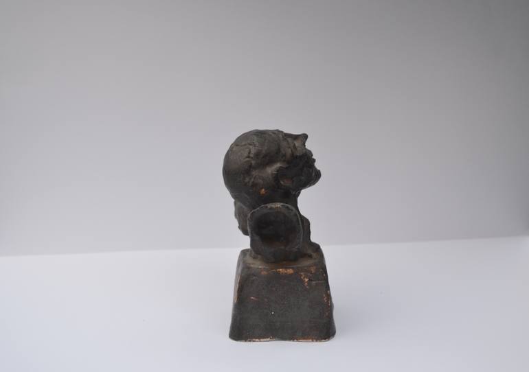 Original Modernism Men Sculpture by Arvydas Uldukis