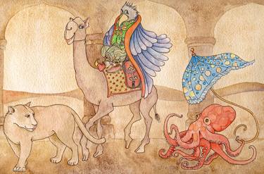 Original Illustration Fantasy Paintings by Susan Mills