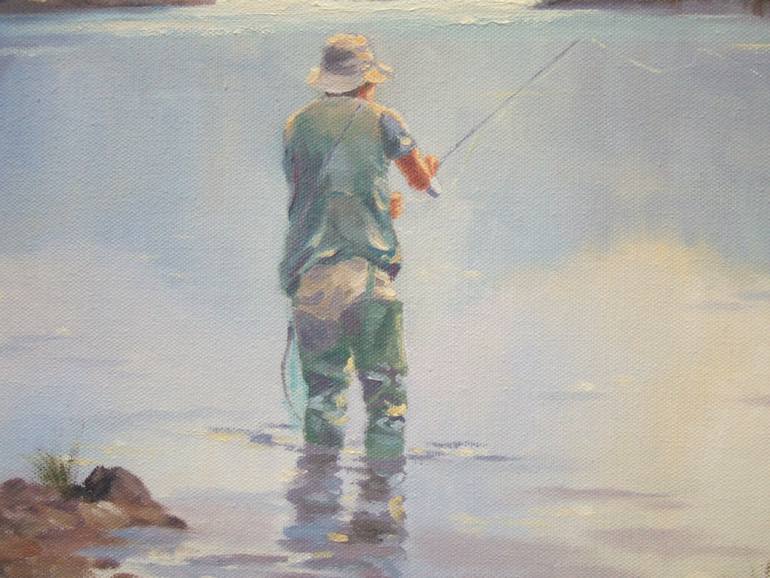 Original Figurative Sports Painting by Hamilton Sloan