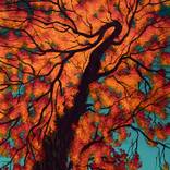 Summer is burning down by Nataliia Kulikovska