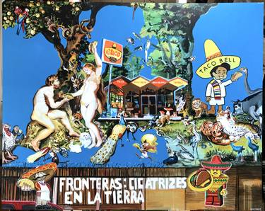 Original Pop Art Political Paintings by Carlos Encinas