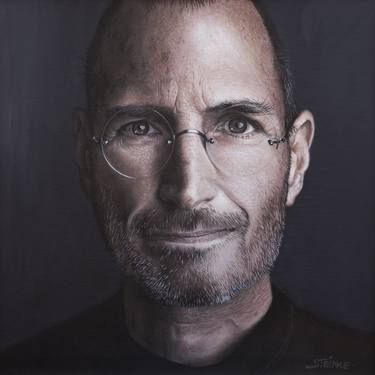 Print of Photorealism Portrait Paintings by Christoph Steinke