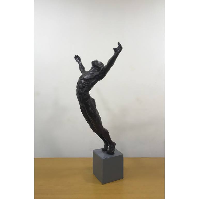 Original 3d Sculpture Sports Sculpture by V-POP by Vernika